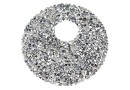 Swarovski, pand. fine rocks, crystal chrome, 40mm - x1