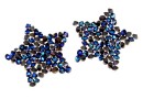 Swarovski, cabo. fine rocks, bermuda blue, 22mm - x1