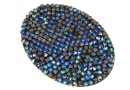 Swarovski, pand. rocks, black bermuda blue, 50mm - x1