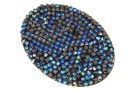 Swarovski, rocks pendant, black bermuda blue, 50mm - x1