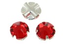 Swarovski, rose montees, light siam, 3.3mm - x20