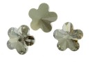 Swarovski, fancy floare, silver shade, 10mm - x1