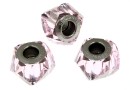 Swarovski, becharmed helix rosaline, 14mm - x1