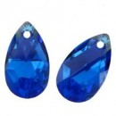 Swarovski, pandantiv picatura, capri blue AB, 16mm - x1