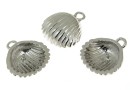 Baza pand. scoica argint 925 placat cu rodiu, perla de 6mm - x1