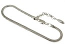 Bracelet for Swarovski Becharmed, rhodium-plated 925 silver, 17.5+4.5cm - x1