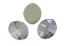 Swarovski, cabochon frunza, blue shade, 10x8mm - x1