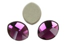 Swarovski, cabochon frunza, amethyst, 10x8mm - x1