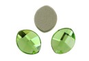 Swarovski, cabochon frunza, peridot, 10x8mm - x1