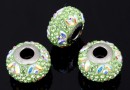 Swarovski, becharmed  peridot, 15mm - x1