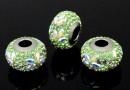 Swarovski, becharmed  peridot, 15mm - x1