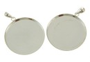 Baza pandantiv argint 925, pentru cabochon de 20mm - x1