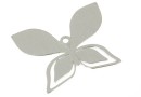 Pendant base, 925 silver, for Swarovski 2205, 22mm - x1
