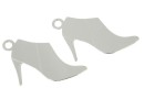 Pandantiv pantof pentru gravat argint 925, 19mm  - x1