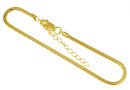 Bracelet for Swarovski Becharmed, gold-plated 925 silver, 18+4cm - x1