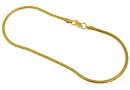 Bracelet for Swarovski Becharmed, gold-plated 925 silver, 19cm - x1