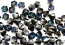 Swarovski, bicone bead, bermuda blue, 6mm - x10