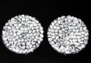 Swarovski, cabochon f. rocks, comet argent light, 19.5mm - x1