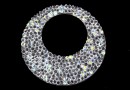 Swarovski pand. ultrafine rocks, aurore boreale, 30mm - x1