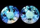 Swarovski, pandantiv Sun, blue auroe boreale, 33mm - x1