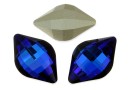 Swarovski, fancy lemon, bermuda blue, 19x12mm - x1