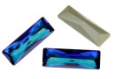 Swarovski, princess baguette, bermuda blue, 21x7mm - x1