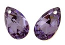 Swarovski, pandantiv picatura, violet comet argent, 16mm - x1