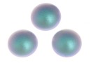 Swarovski, cabochon perla cristal, iridescent light blue, 8mm - x2