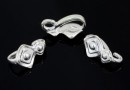 Extension system for pendants, 925 silver, 10mm - x1