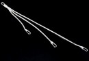Sistem extensie pandantive, argint 925, 76mm - x1