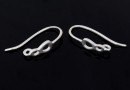 Tortite cercei infinit, argint 925, 21.5mm - x1per