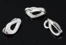 Extension system for pendants, 925 silver, 8x5mm - x1