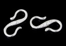 Clasp S, 925 silver, 15.5x6mm - x1