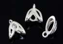 Extension system for pendants, 925 silver, 10mm - x1