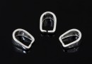 Sistem prindere pandantiv, argint 925, 7x3.3mm - x2