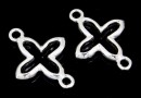 Link cruce argint 925, 19mm  - x1
