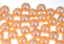 Perle Swarovski cu un orificiu, peach, 12mm - x2