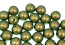 Perle Swarovski cu un orificiu, iridescent green, 8mm - x2