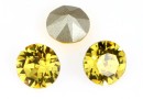 Swarovski, chaton ss34, light topaz, 7mm - x2