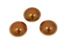 Swarovski, cabochon perla cristal, copper, 6mm - x2