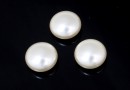 Swarovski, cabochon perla cristal, creamrose light, 6mm - x2
