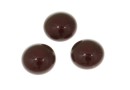 Swarovski, cabochon perla cristal, maroon, 6mm - x2