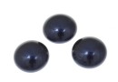 Swarovski, cabochon perla cristal, night blue, 8mm - x2