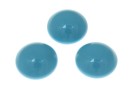 Swarovski, cabochon perla cristal, turquoise, 8mm - x2