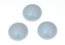 Swarovski, cabochon perla cristal, pastel blue, 8mm - x2