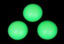 Swarovski, cabochon perla cristal, neon green, 6mm - x2