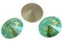 Swarovski, rivoli, peridot shimmer, 14mm - x1