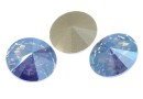 Swarovski, rivoli, light sapphire shimmer, 12mm - x2