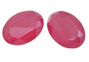 Swarovski, rivoli cabochon peony pink, 30mm - x1