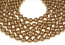 Perle Swarovski, vintage gold, 10mm - x20